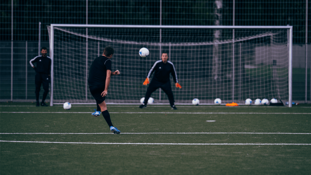 Playing Football