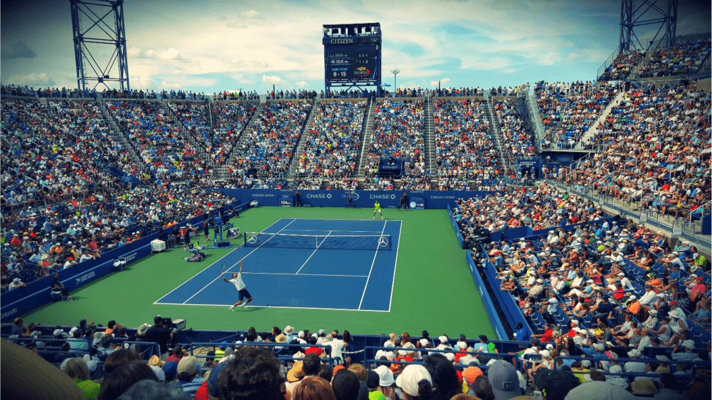 Playing Tennis