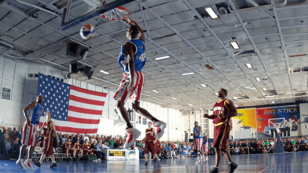 Playing Basketball