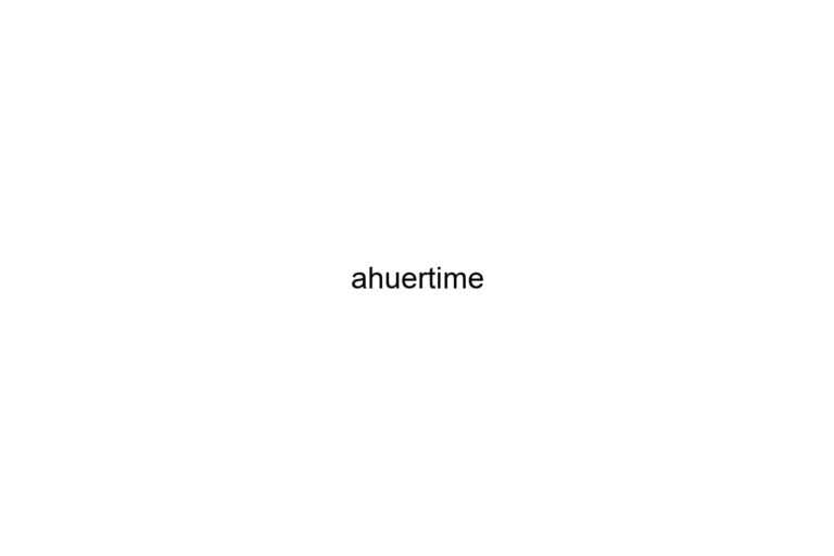 ahuertime