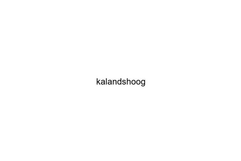 kalandshoog