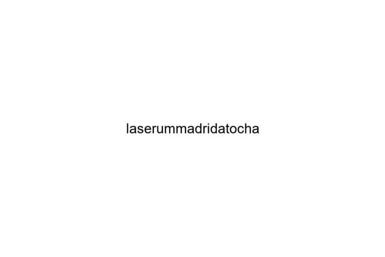 laserummadridatocha