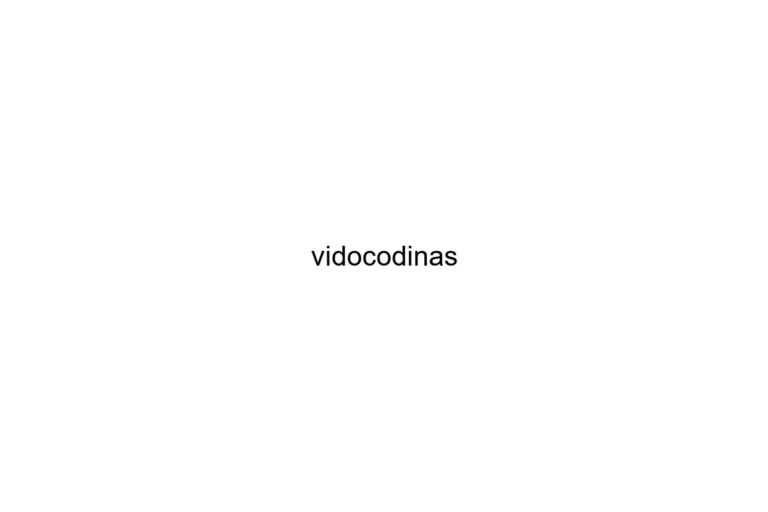 vidocodinas