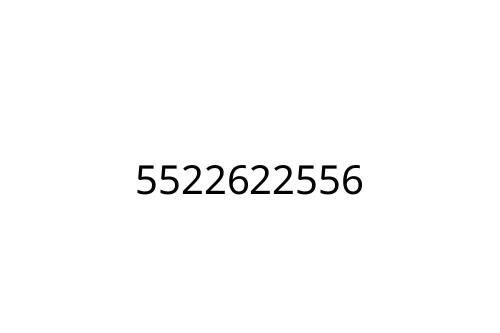 5522622556