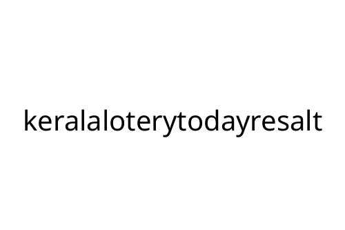 keralaloterytodayresalt