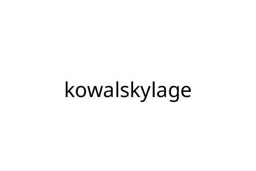 kowalskylage