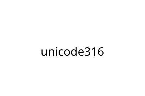 unicode316
