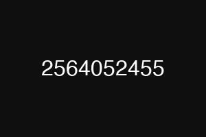 2564052455