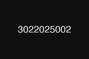 3022025002
