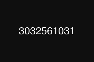 3032561031