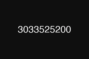 3033525200